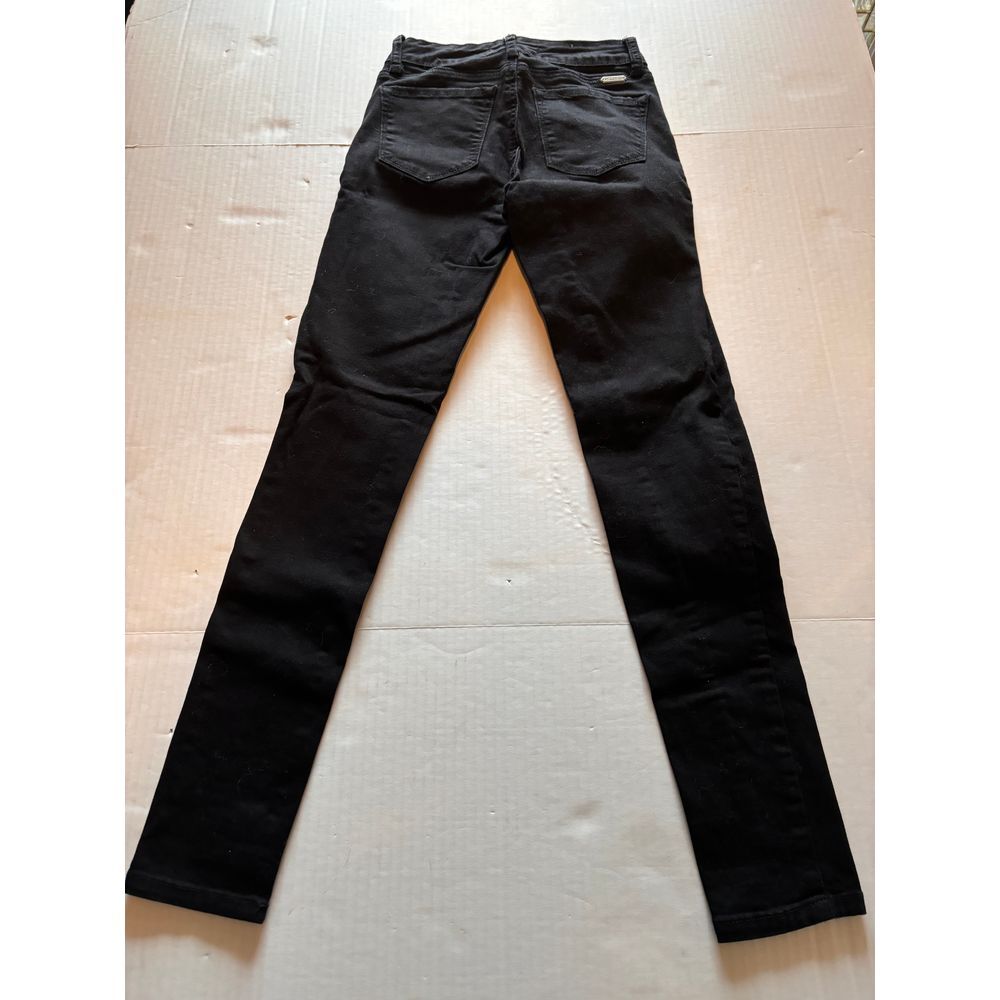 Women's KanCan Estilo Black denim skinny leg jeans pants‎ size 26